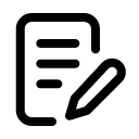 Блог иконка линейная