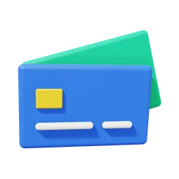 Банковская карта иконка 3D