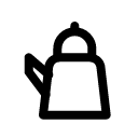Чайник иконка линейная