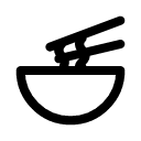Лапша иконка линейная