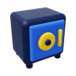 Сейф иконка 3D