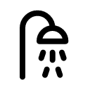 Душ иконка линейная