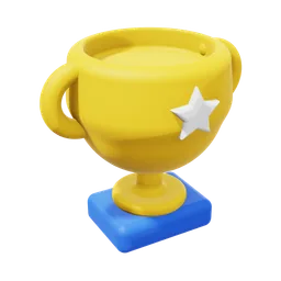 Кубок иконка 3D