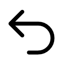 Отменить иконка линейная